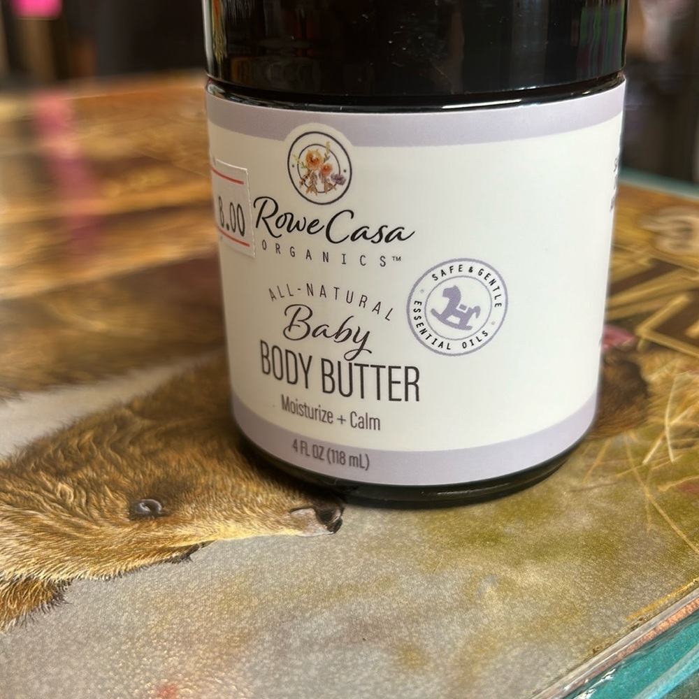 Rowe casa organics baby butter